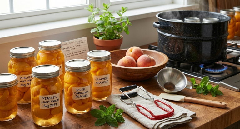 Water Bath Canning.