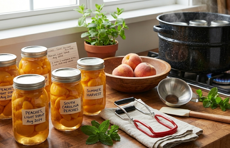 Water Bath Canning.